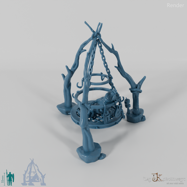 Schlachterei - Riesiger Schwenkgrill