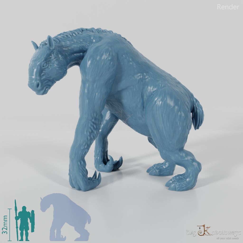 Chalicotherium 01 - StoneAxe Miniatures