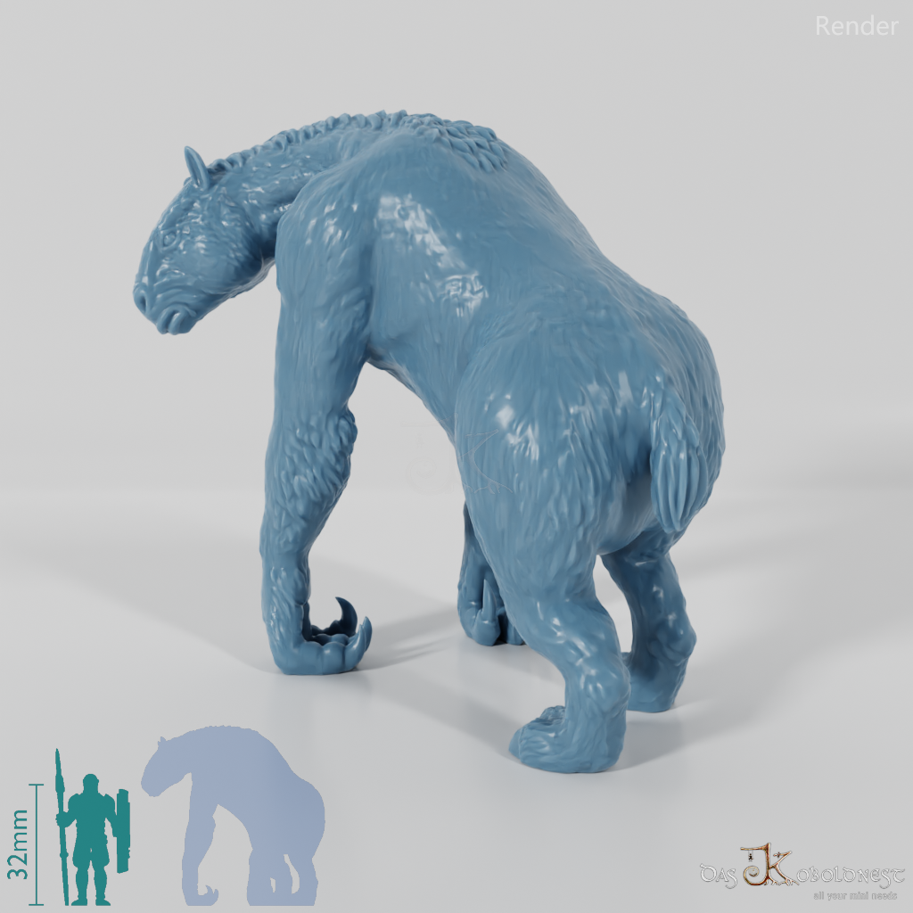 Chalicotherium 01 - StoneAxe Miniatures