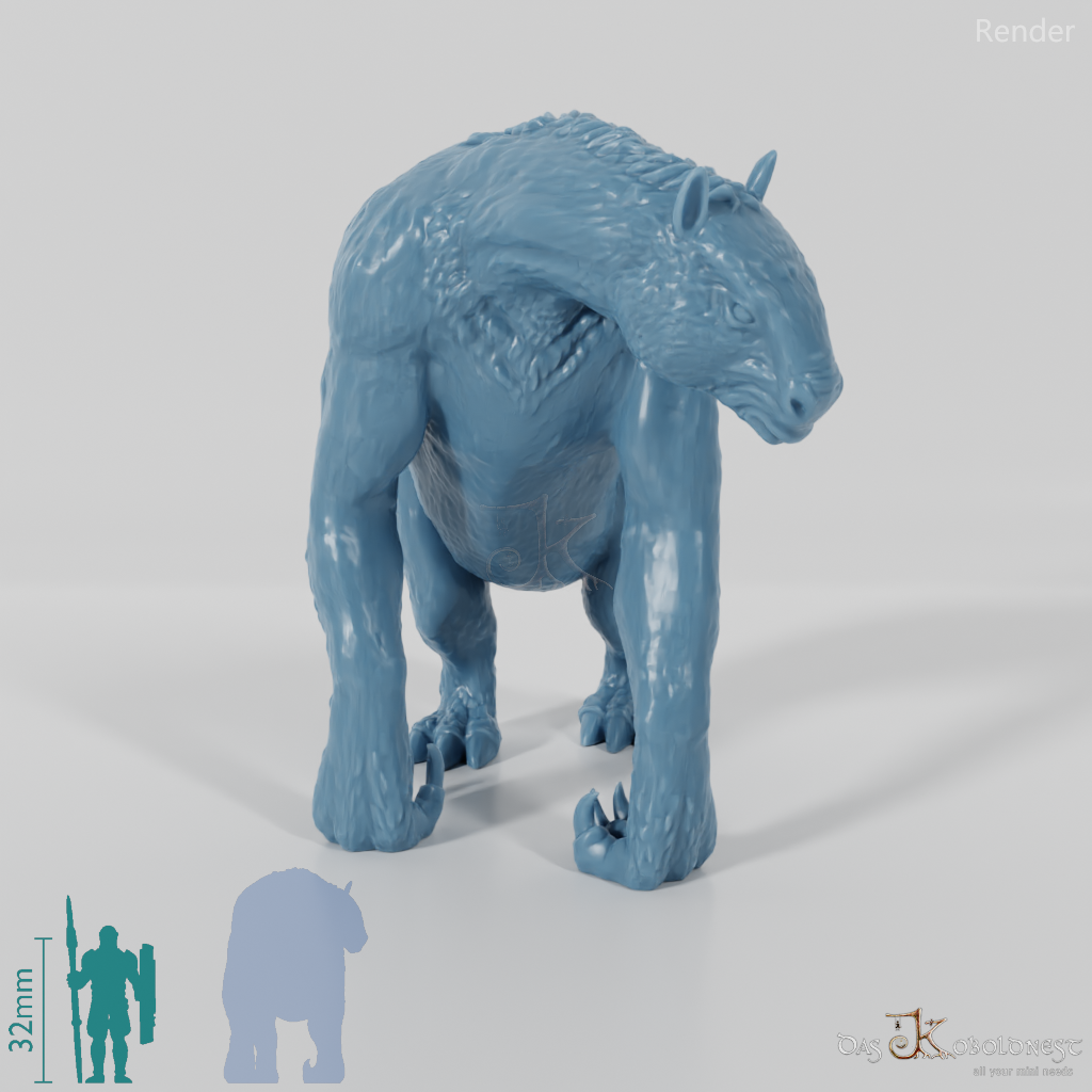 Chalicotherium 01 - StoneAxe Miniatures