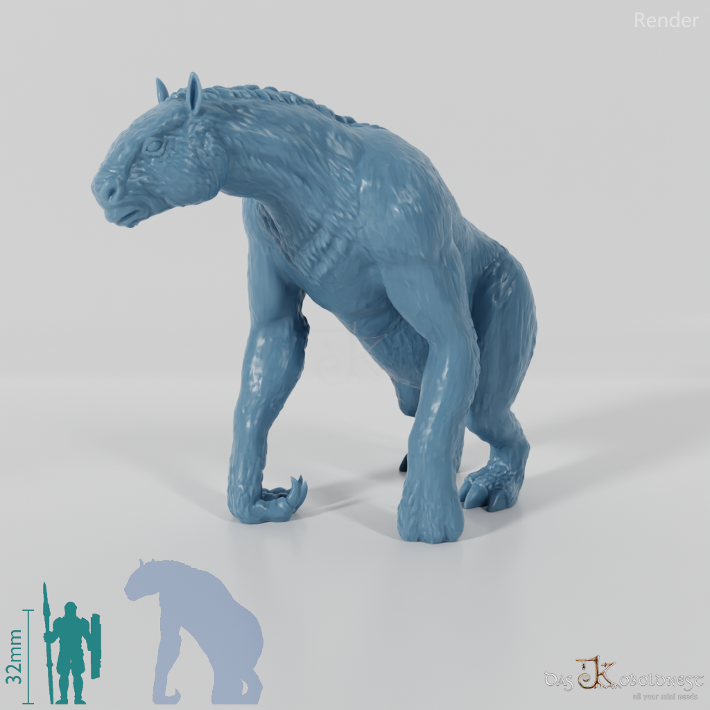 Chalicotherium 02 - StoneAxe Miniatures