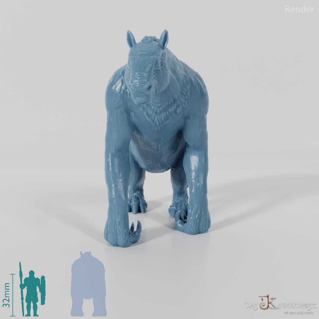 Chalicotherium 02 - StoneAxe Miniatures