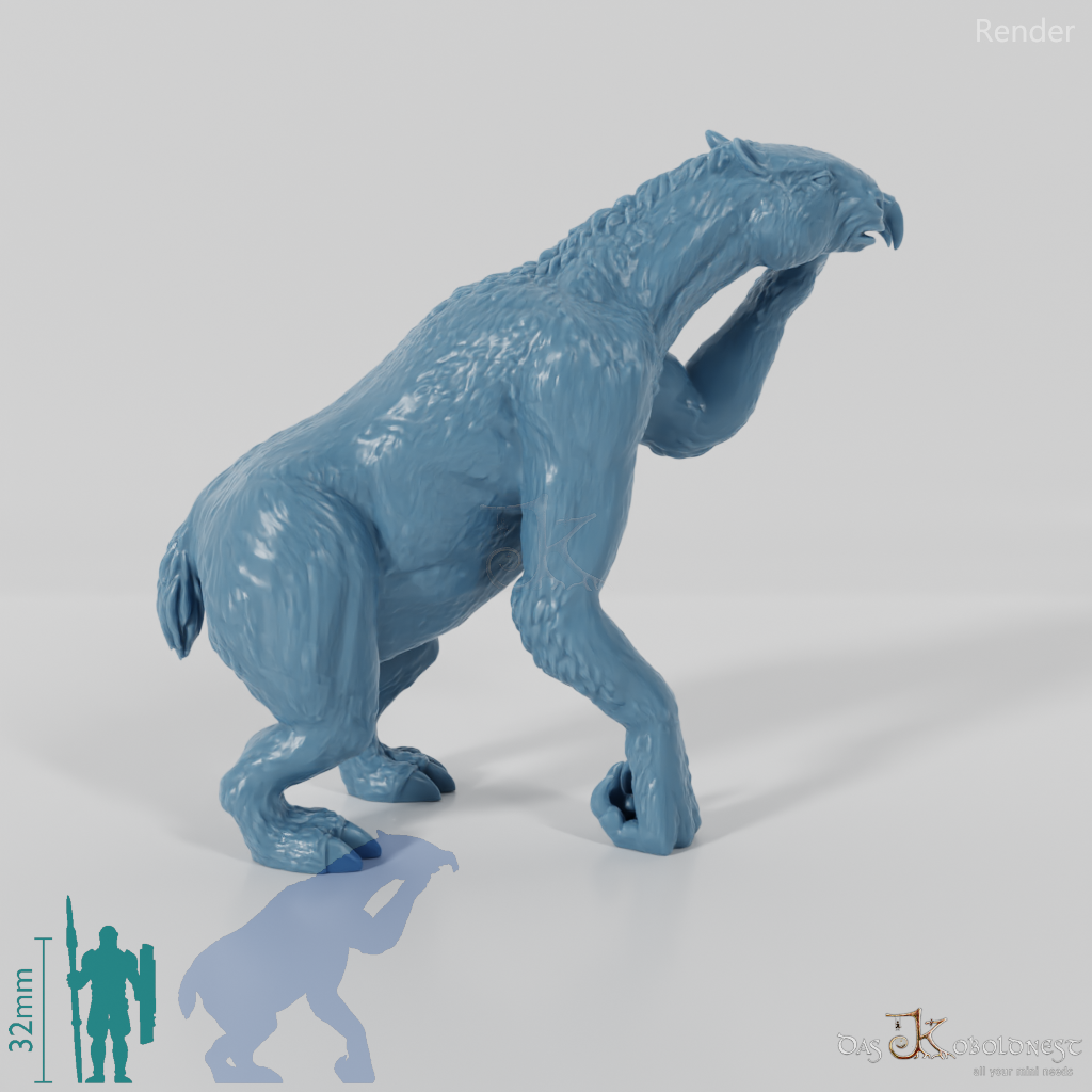 Chalicotherium 04 - StoneAxe Miniatures