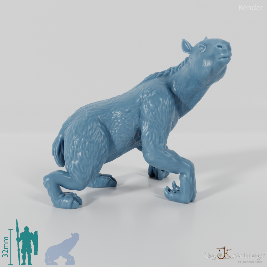 Chalicotherium 06 (Jungtier) - StoneAxe Miniatures