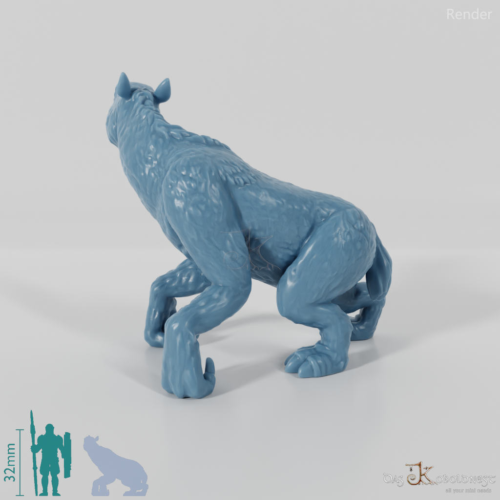 Chalicotherium 06 (Jungtier) - StoneAxe Miniatures