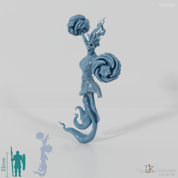 Graveyard Fantasy Football Team - Cheerleader 01