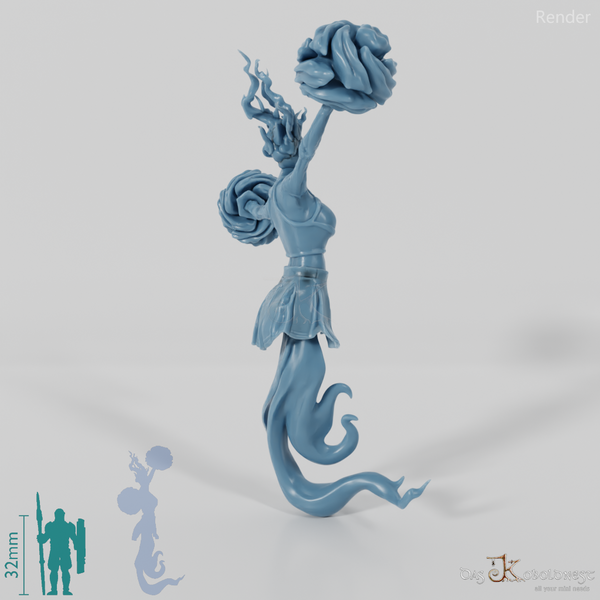 Graveyard Fantasy Football Team - Cheerleader 01