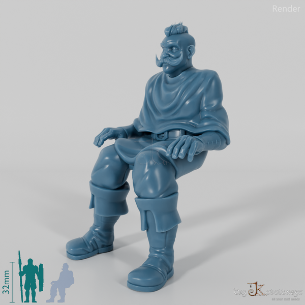 Friseursalon - Kunde A