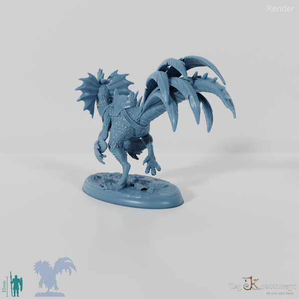 Sprintender Cockatrice 03 mit Sattel