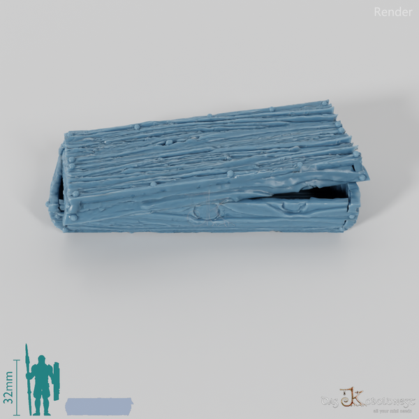 Sarg - Grober Holzsarg C1