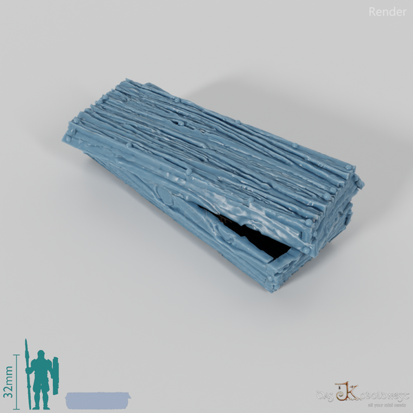 Sarg - Grober Holzsarg C1