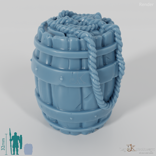 Fass - Genietetes Fass mit Seil