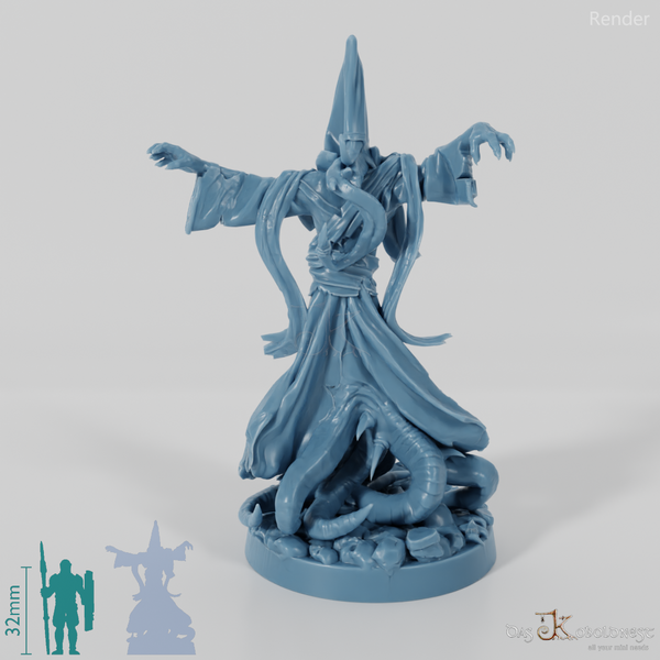 Verhüllter, mutierter Foulmaw-Kultist 04