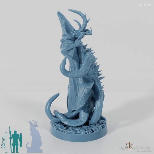 Verhüllter, mutierter Foulmaw-Kultist 05