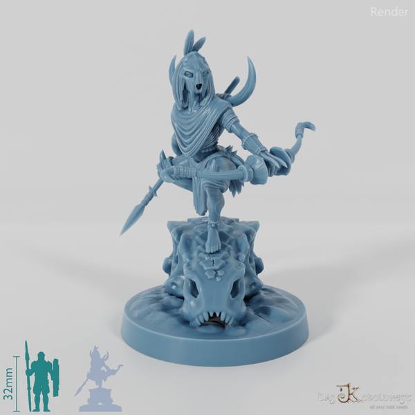 Cuoxy, Maskierte Jägerin