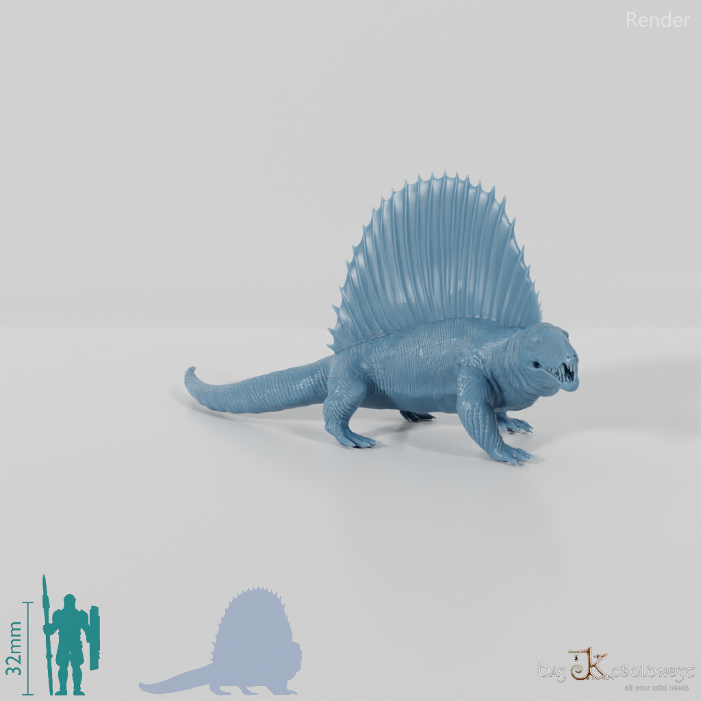 Dimetrodon angelensis 03 - JJP