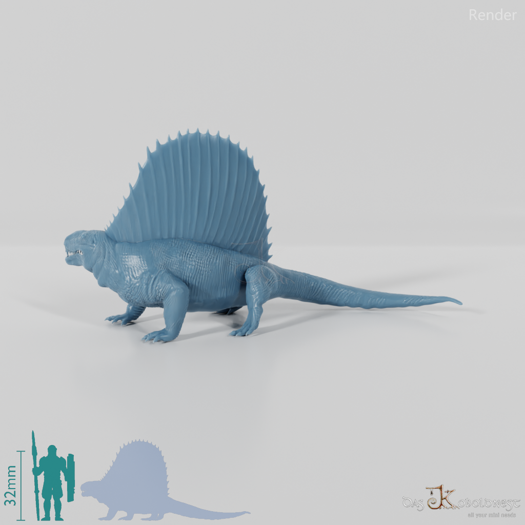 Dimetrodon angelensis 03 - JJP