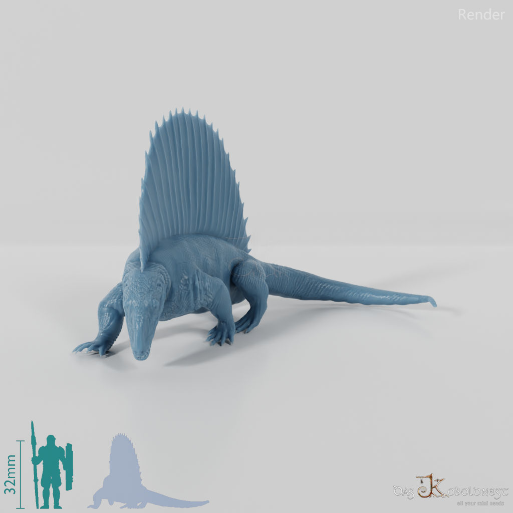 Dimetrodon angelensis 05 - JJP