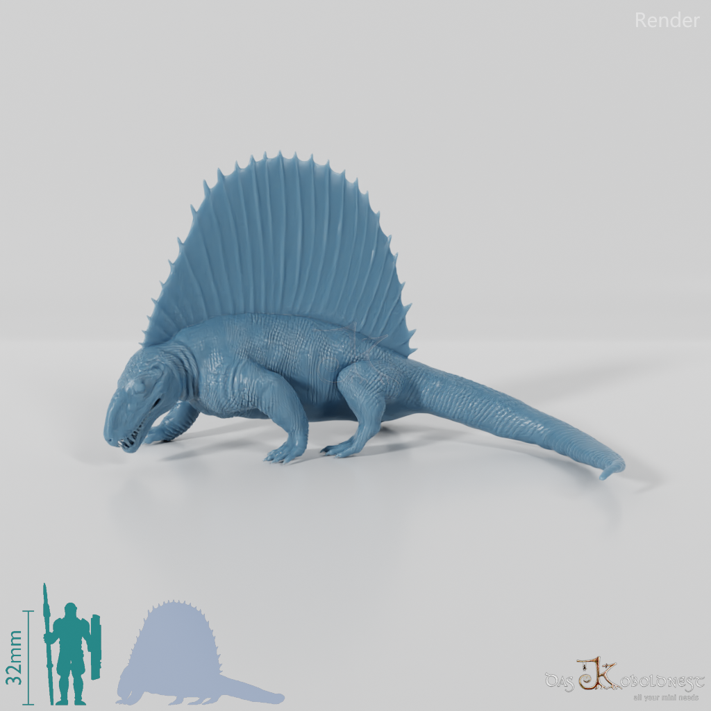 Dimetrodon angelensis 05 - JJP