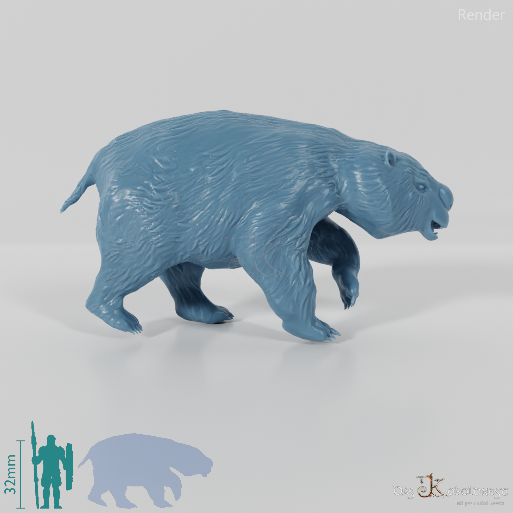 Diprotodon optatum 02 - JJP