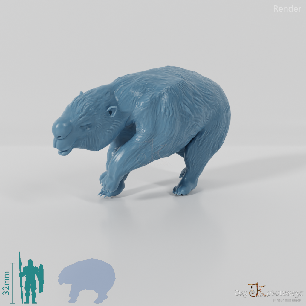 Diprotodon optatum 02 - JJP