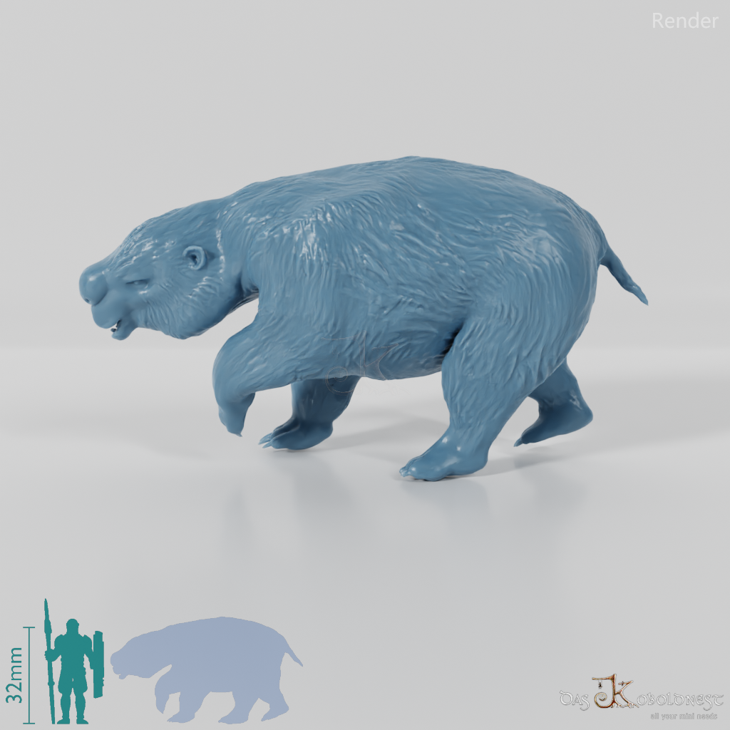 Diprotodon optatum 02 - JJP