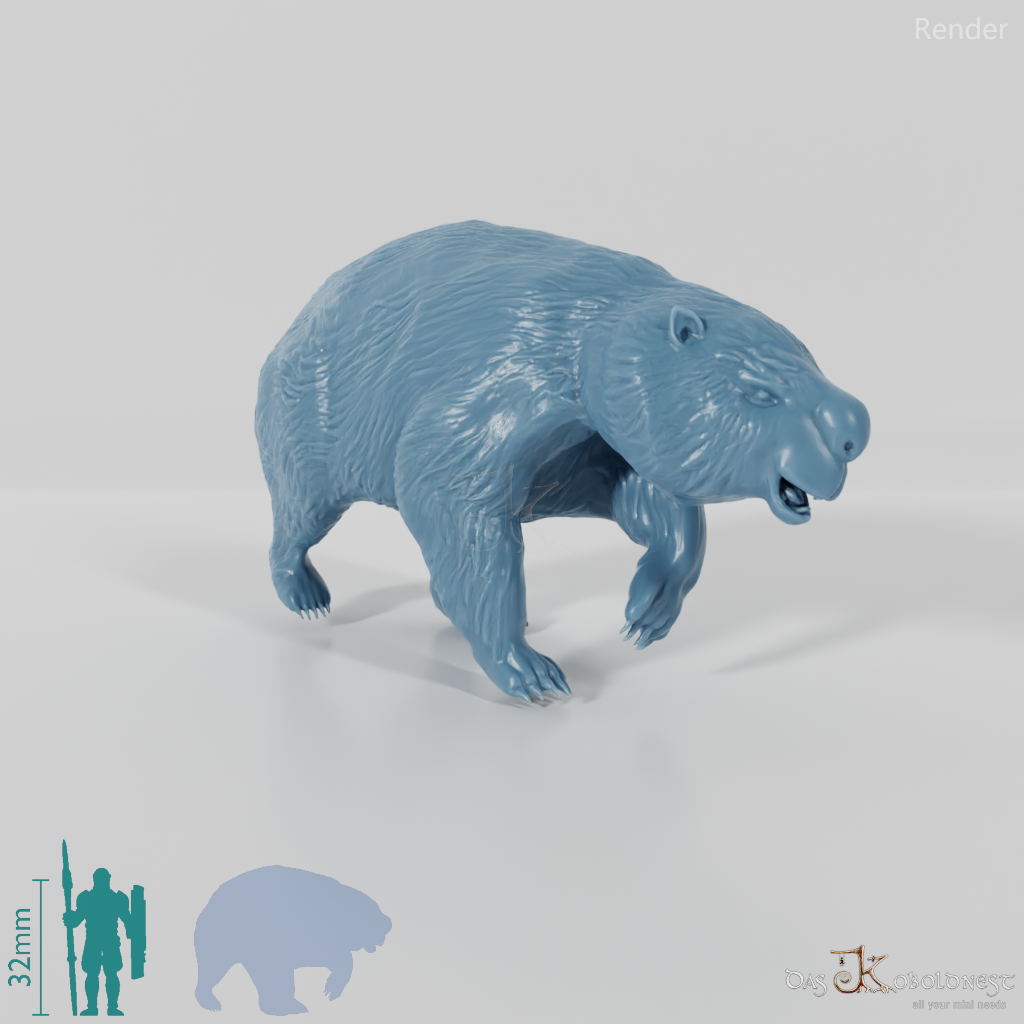 Diprotodon optatum 02 - JJP