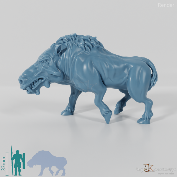 Daeodon 01 - StoneAxe Miniatures