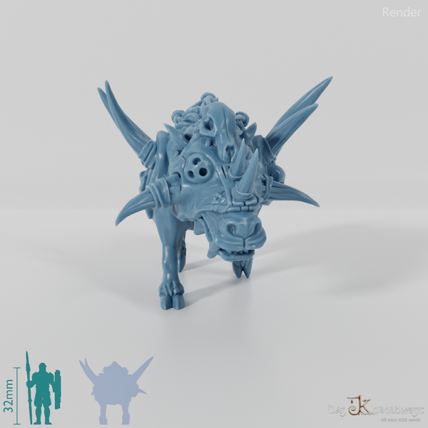 Gerüstetes Daeodon 01