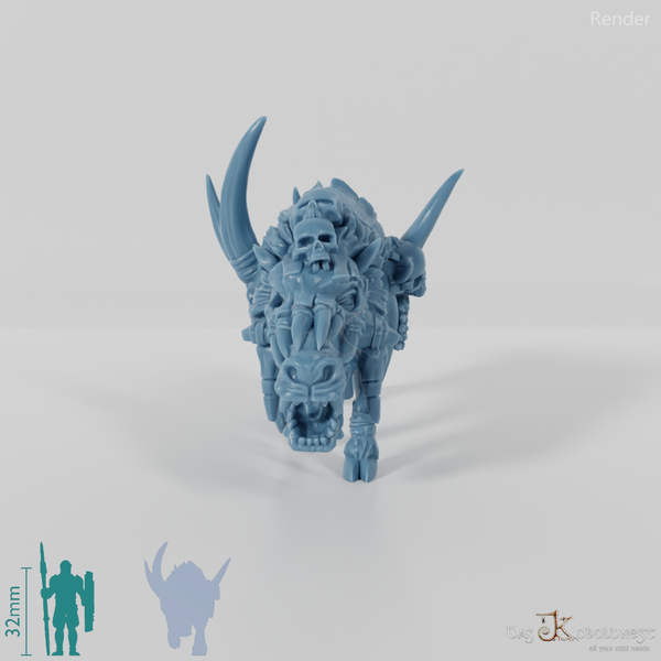 Gerüstetes Daeodon 03