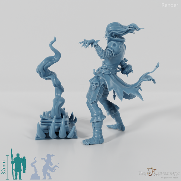 Darius, Totenbeschwörer