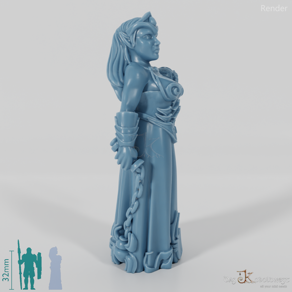 Dunkelelfen-Klerikerin