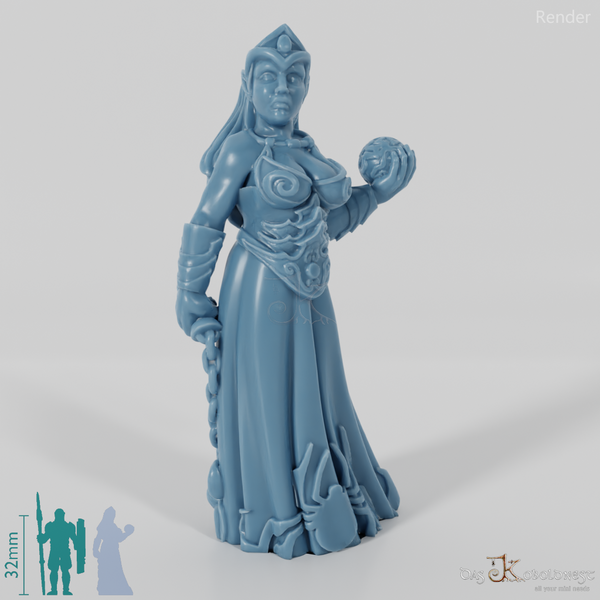 Dunkelelfen-Klerikerin