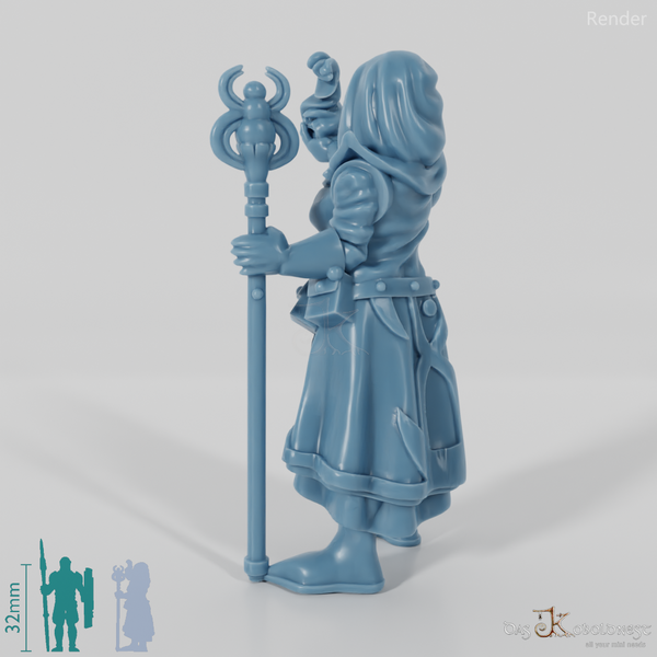 Dunkelelfen-Zauberwirkerin