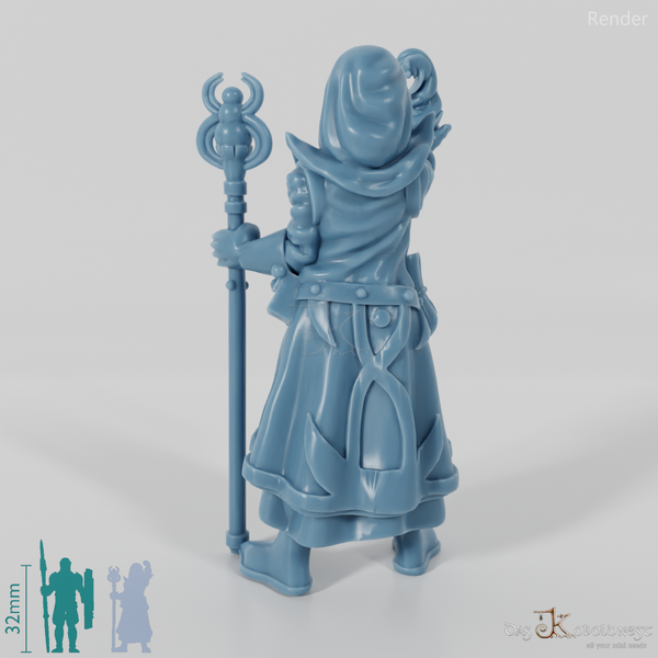 Dunkelelfen-Zauberwirkerin