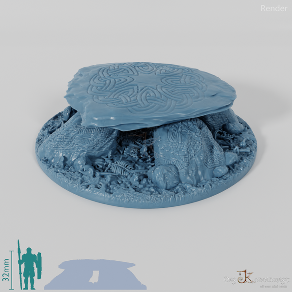 Kleiner Ritualkreis des Tiefenwalds - Zentraler Ritualstein