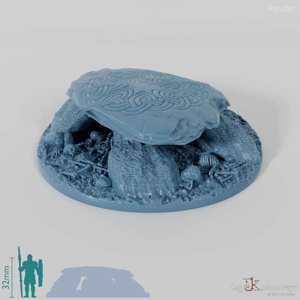 Kleiner Ritualkreis des Tiefenwalds - Zentraler Ritualstein