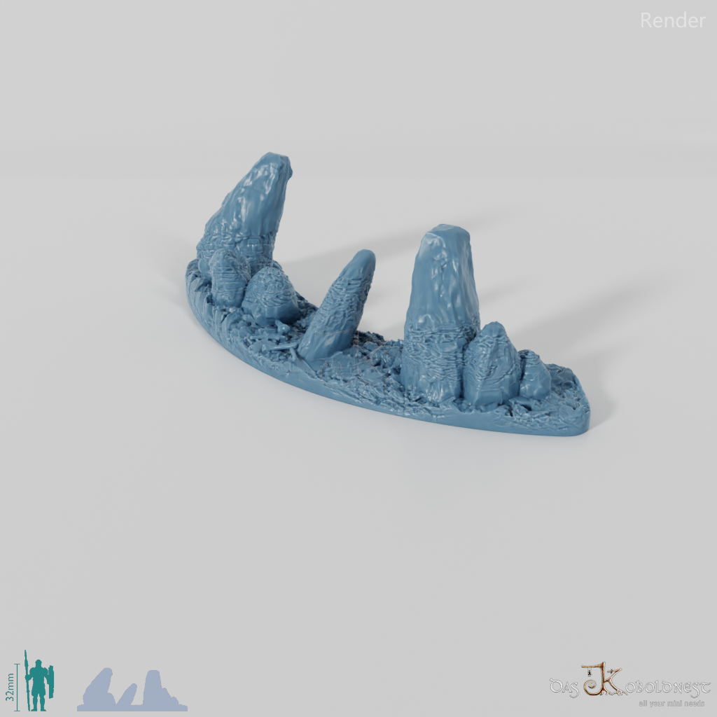 Kleiner Ritualkreis des Tiefenwalds - Segment A