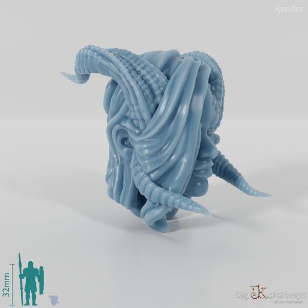 Frauenkopf - Dämonin 1