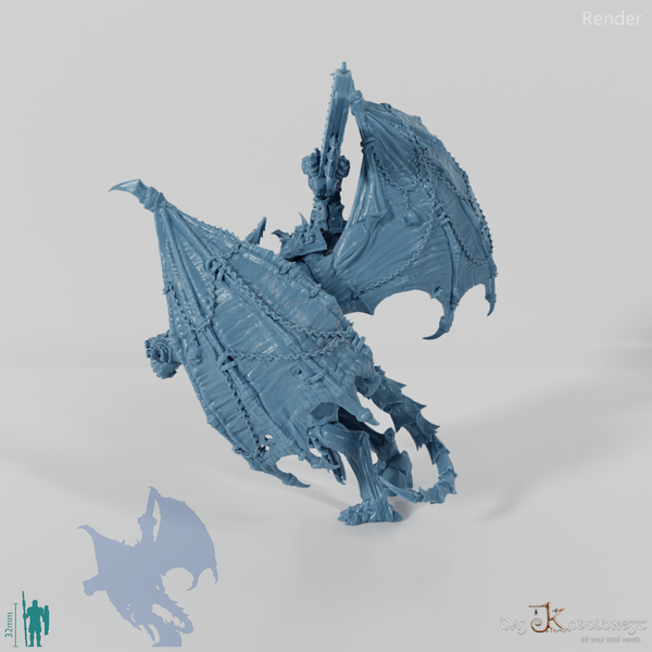 Void Horrors - Gladiator Demon Lord mit Kettenschwert und Blaster