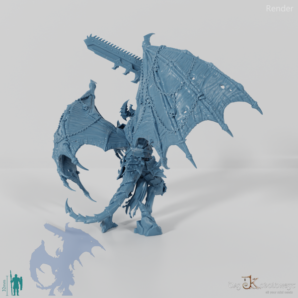 Void Horrors - Gladiator Demon Lord mit Kettenschwert