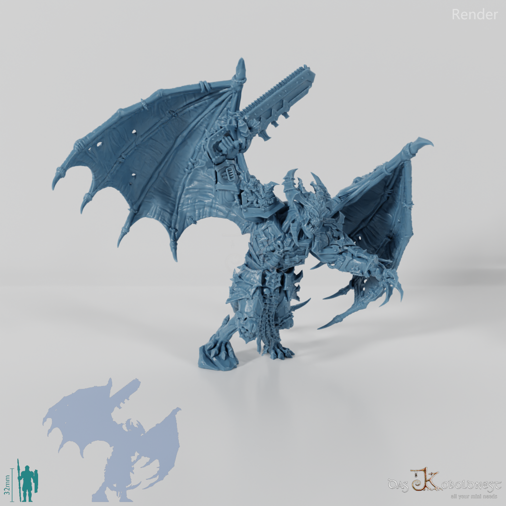Void Horrors - Gladiator Demon Lord mit Kettenschwert