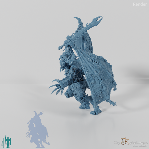 Void Horrors - Gladiator Demon Lord mit Schwert