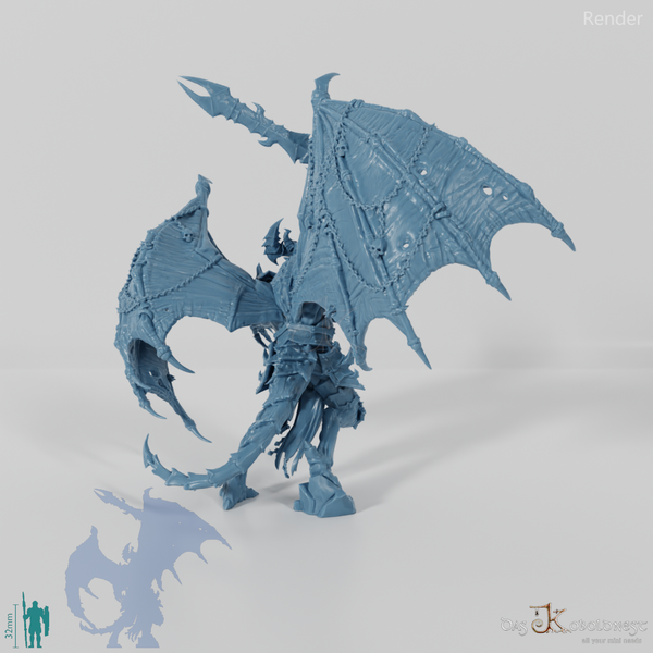 Void Horrors - Gladiator Demon Lord mit Schwert