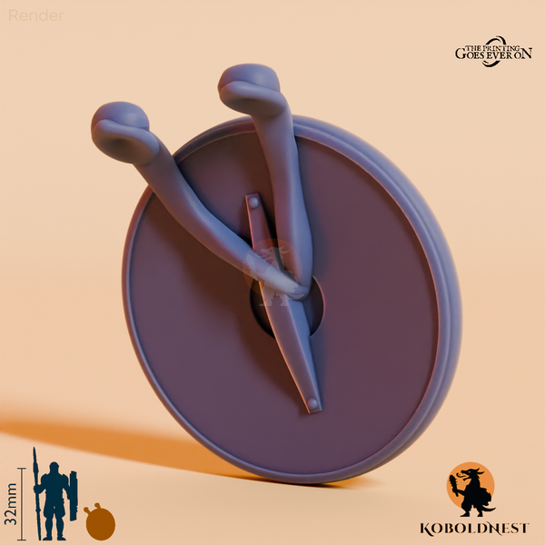 Wüstenclan-Rückenschild N