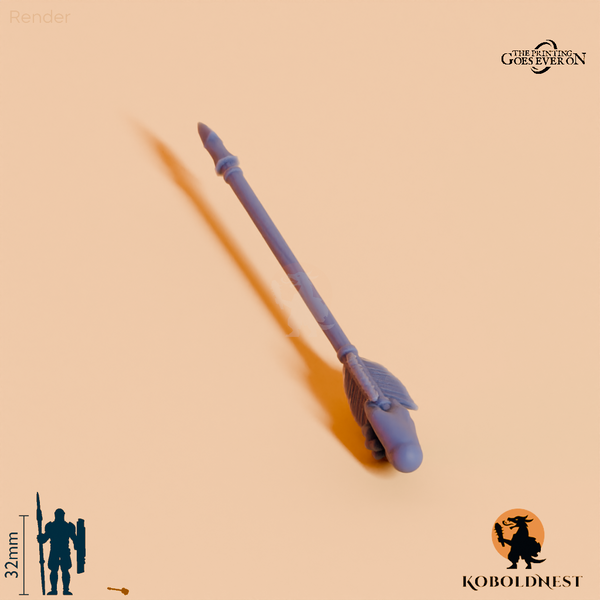 Wüstenclan-Pfeil, Daumengriff