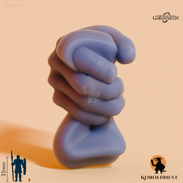 Wüstenclan-Hand mit Zügeln