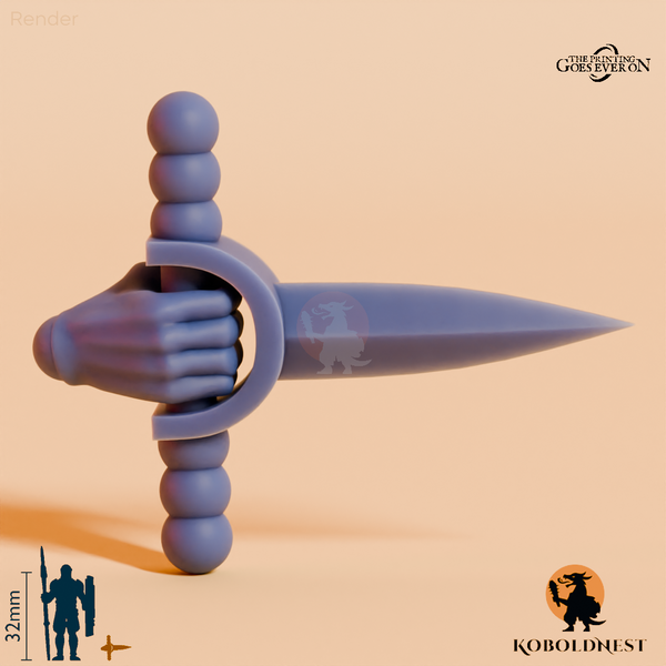 Wüstenclan-Katar mit Hand