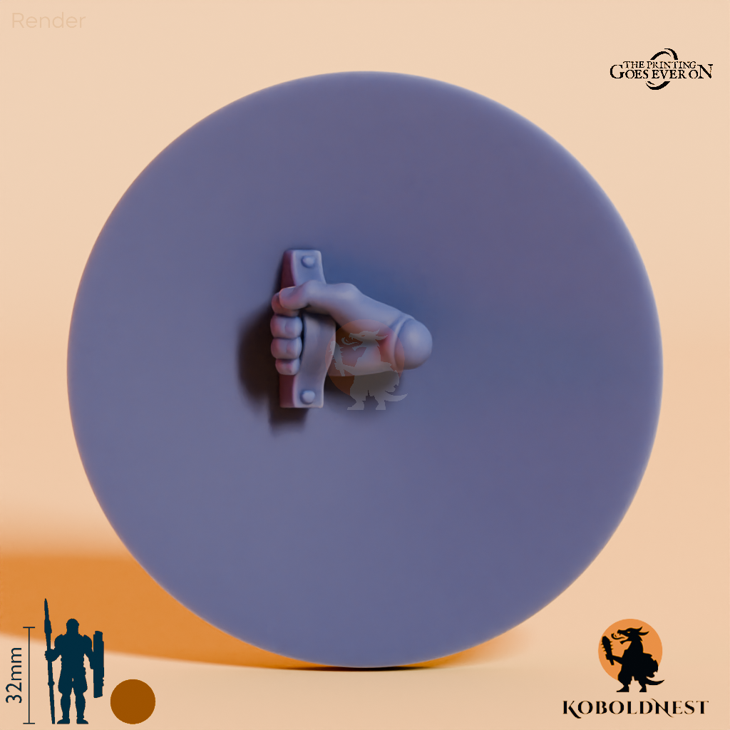 Wüstenclan-Schild B mit Hand