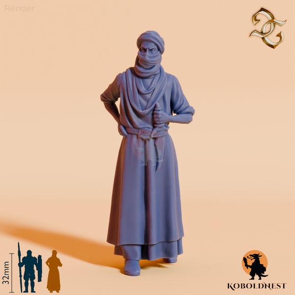 Dhakir ibn Farid al-Ghaib, Wüstenläufer